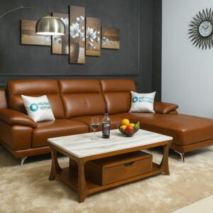Sofa Da Góc Hiện Đại M01
