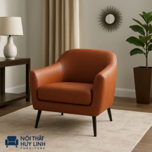 Ghế Sofa Đơn Bọc Da M59