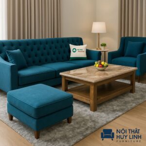Ghế Sofa Văng Bọc Nỉ M14