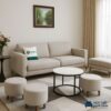 Ghế Sofa Văng Màu Kem M15