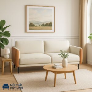 Ghế Văng Sofa Bọc Da Nhỏ M215