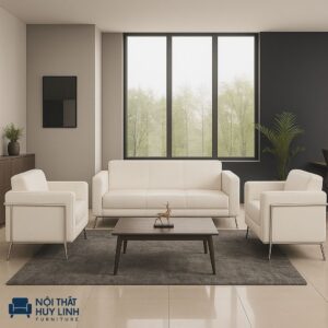 Ghế Sofa Văn Phòng Màu Trắng M868