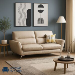 Ghế Sofa Nhỏ Gọn Bọc Da M999