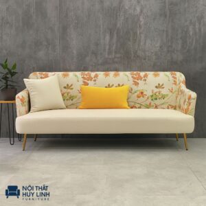 Ghế Sofa Nhỏ Gọn Bọc Vải Hoa M847