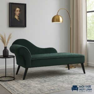 Sofa Chaise Lounge Màu Xanh Rêu M842