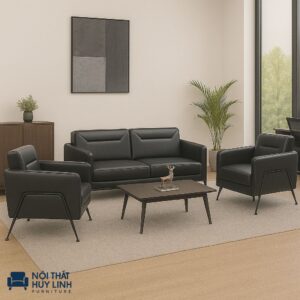 Ghế Sofa Văn Phòng Bọc Da M870