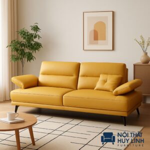 Sofa Văng Da Nhỏ Cao Cấp M881