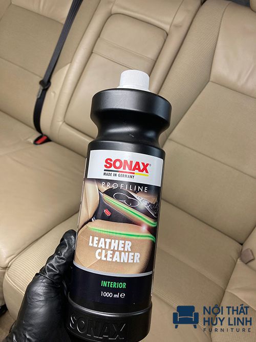 Dung dịch làm sạch sofa da công nghiệp SONAX Leather Cleaner