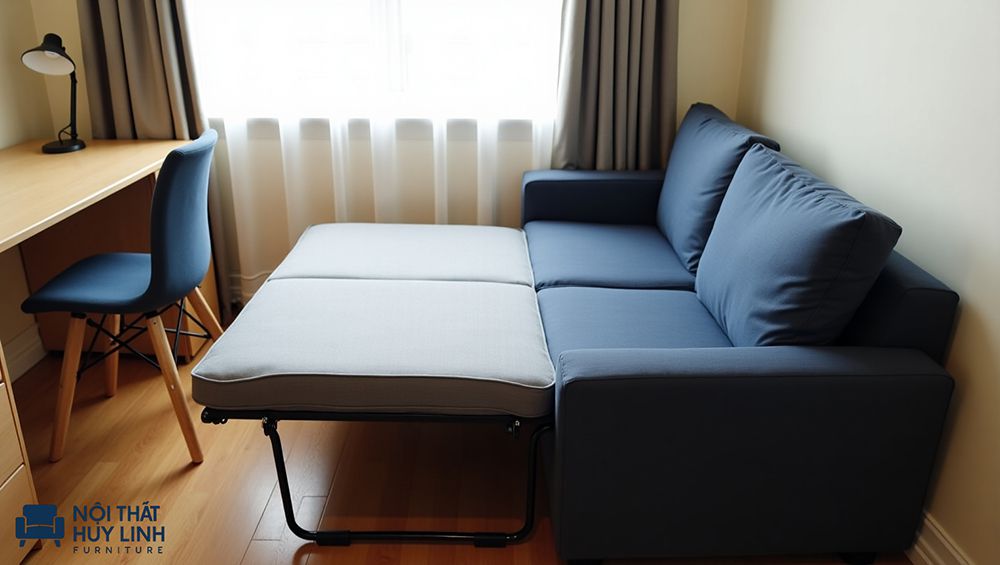 Ghế sofa giường cho nhà trọ, phòng trọ tiện lợi