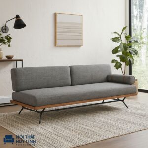 Ghế Sofa Giường Đơn Màu Xám M838