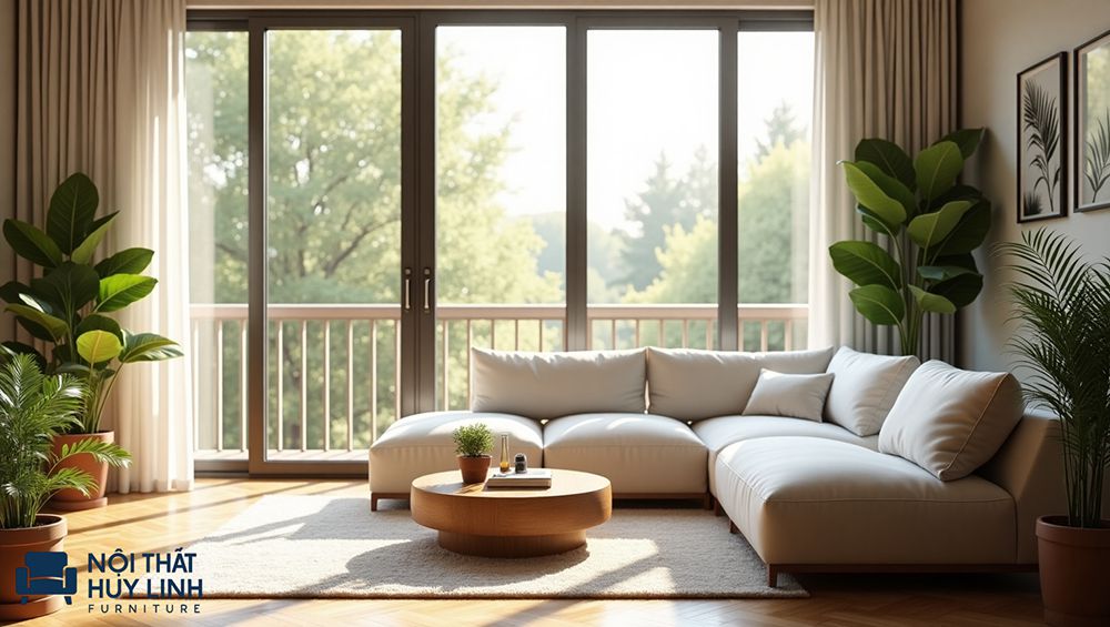 Lựa chọn bàn trà hợp lý sẽ giúp việc bố trí sofa trở nên đơn giản và dễ dàng hơn