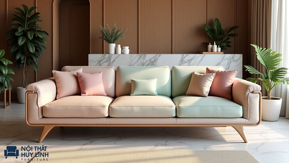 Tuy có vẻ đẹp khá tốt nhưng có nhiều người vẫn khá nghi ngại khi dùng dòng sofa bọc da simili này.