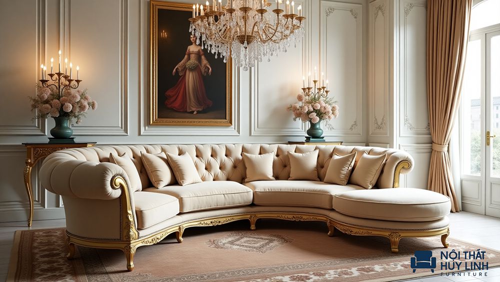Mức giá ghế sofa góc bo tròn có nhiều khung giá khác nhau